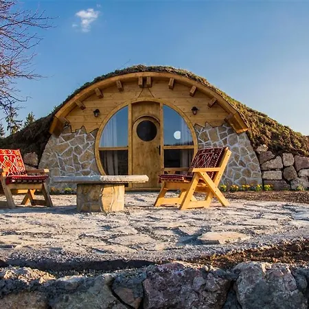 Mountain And A Hobbit House - Jazavcije Rupe