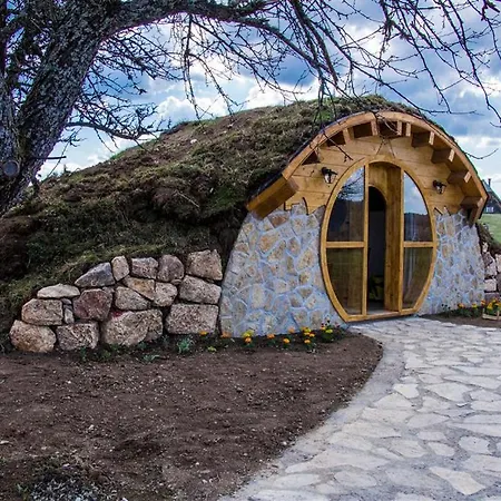 Mountain And A Hobbit House - Jazavcije Rupe